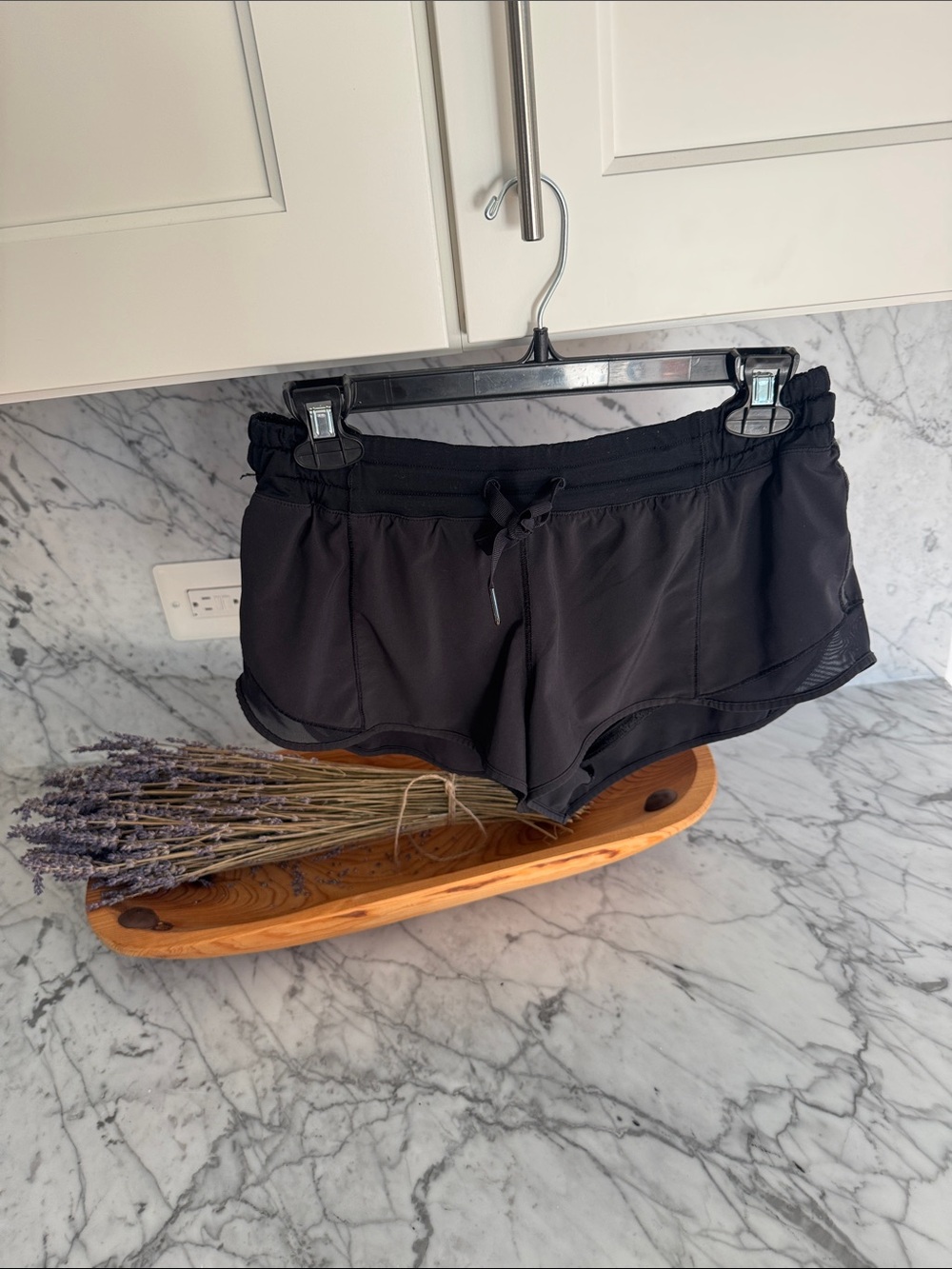 lululemon athletica Black Lightweight Running Shorts